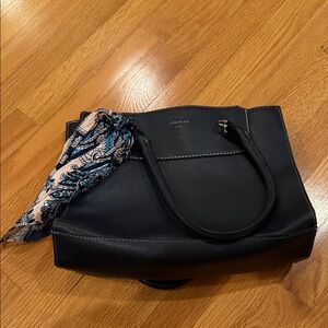 London Fog purse with Patterned Scarf